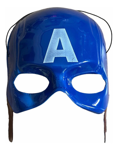 Máscara Capitán America Niños Cotillón Disfraz