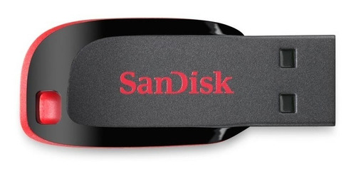 Imagen 2 de 5 de Pendrive Sandisk 32gb Cruzer Blade Usb 2.0