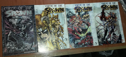Lote De 4 Comic Curse Of The Spawn N°2-9-10-11 Español