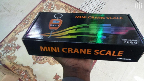 Balanza Mini Pesa Digital Colgante De 200 Kilos Crane Grua Color No A Eleccion