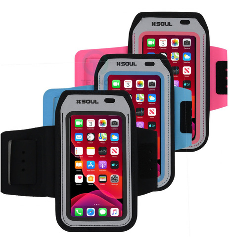 Brazalete Porta Celular Correr Para iPhone LG Xiaomi Huawei 