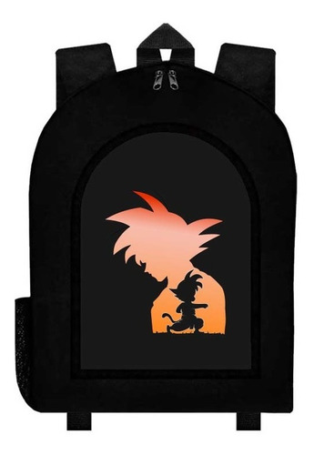 Mochila Negra Dragon Ball A258