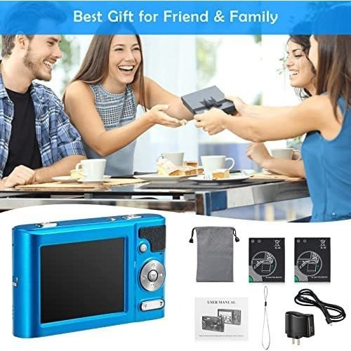 Camara Digital Altruewit 48mp 4k Modo Macro Panel Tft Azul