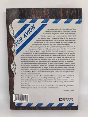 Imagen 2 de 8 de Cartas A Donald A. Yates (1954-1964) Rodolfo Walsh