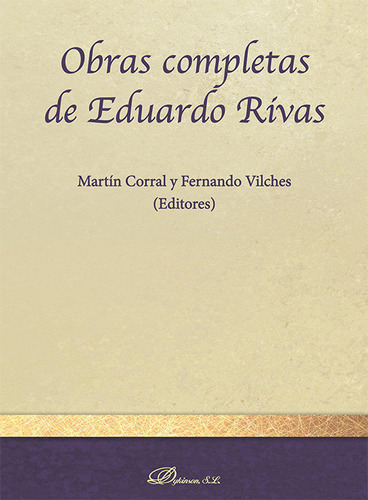 Obras Completas De Eduardo Rivas - Corral, Martin