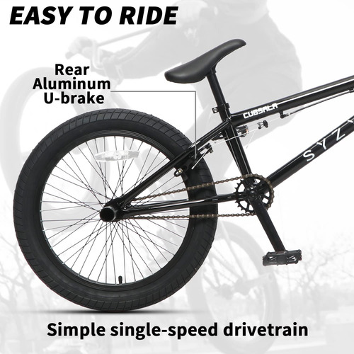 Bicicleta Bmx Freestyle Syzygy De 20 Pulgadas Para Jóvenes Y