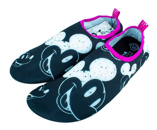 Imagen 2 de 4 de Aqua Shoes Unisex Disney Negro Moletto