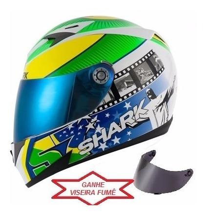 Capacete Shark S700 Eric Granado ***frete Grátis***