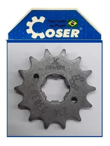 Pinhão Fazer 150 14 Xtz Crosser 150 14 a22 Factor 150 16 14D - SMART FOX -  Pinhão de Moto - Magazine Luiza