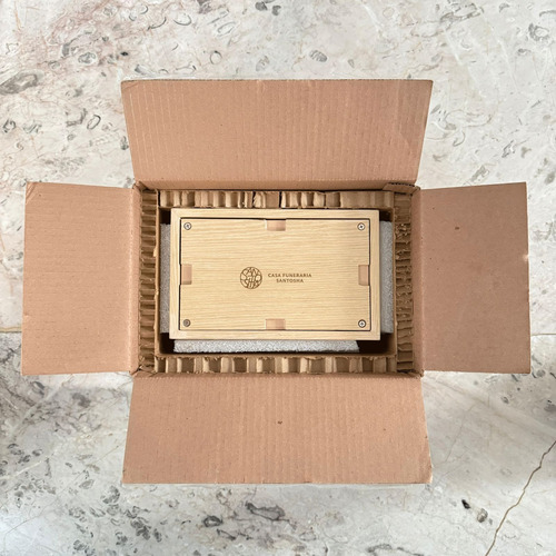 Urna Funeraria De Madera Para Cenizas De Cremación