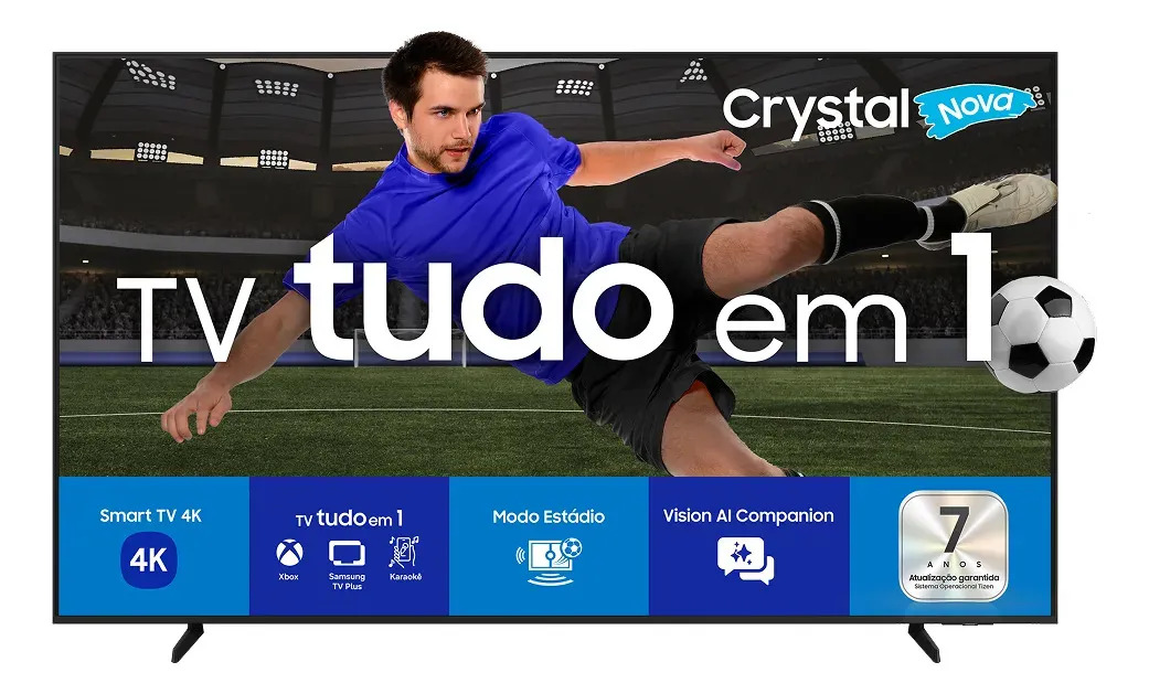 SAMSUNG SMART TV 75 CRYSTAL UHD 4K U8600F 2025 XBOX CLOUD GAMING ALEXA