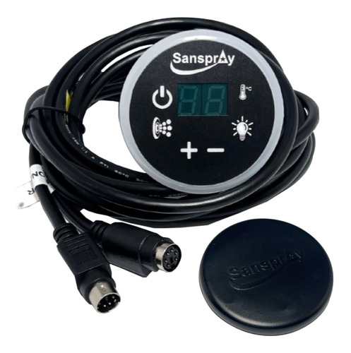 Acionador 4 Funções Sanspray Cor Preto Tipo de gás GN 110V/220V