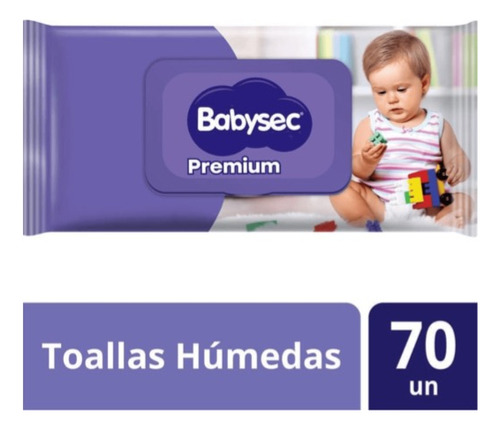 Toallitas Húmedas Babysec Premium 70 Un