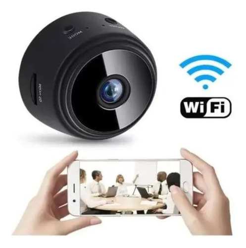 Mini Camera A9 Battery Wifi Segurança Discreta Espiã Noturna