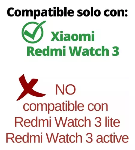 Correa Silicona Para Xiaomi Redmi Watch 3