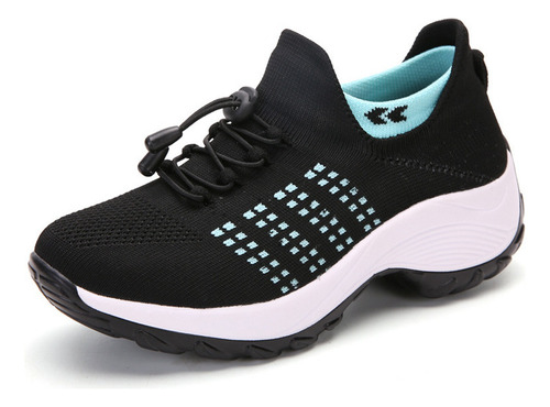 Tenis Para Mujer Transpirable Malla Cómodo Moderno Zapatos