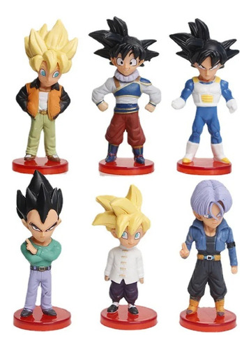 Dragon Ball Z Figuras De Colección Set X 6