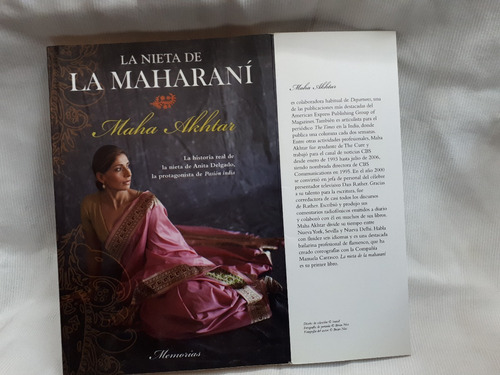 Imagen 5 de 5 de La Nieta De La Maharani Maha Akhtar Ed. Roca