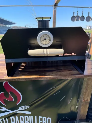 Horno Pizzero Portatil Pirometro Para Hornalla O Parrilla