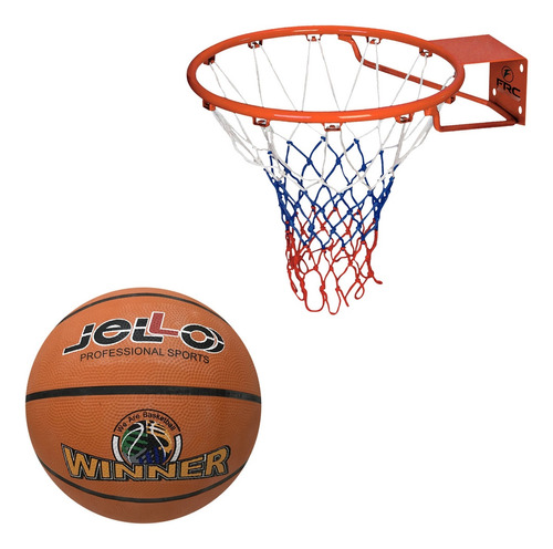 Aro De Basquetbol Basquet Basqueball+ Balon Nº7 - Force Cl