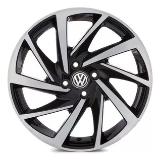 01 Par Rodas Vw Gol Voyage 4x100 Aro 14 (jogo)+bicos Grátis 