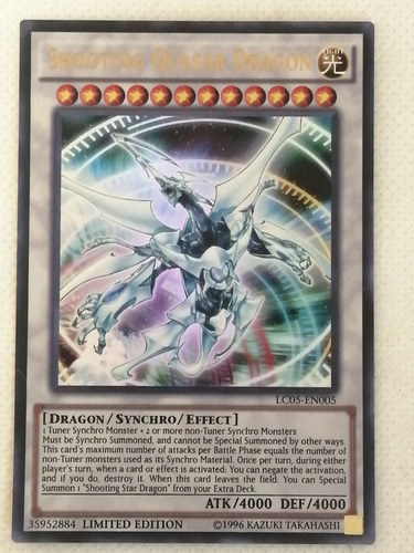 Shooting Quasar Dragon Ultra Yugioh