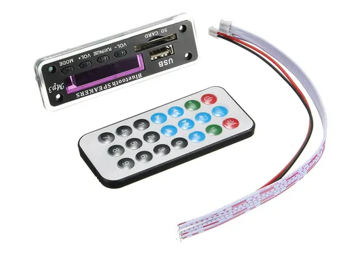 5 Unids M01bt69 12 V Inalámbrico Bluetooth Mp3 Wma Decodific