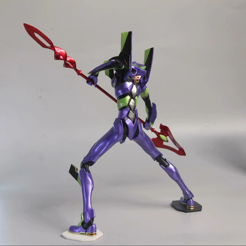 Figura Evangelion Unidad Eva 01 Brillante Arma Pvc