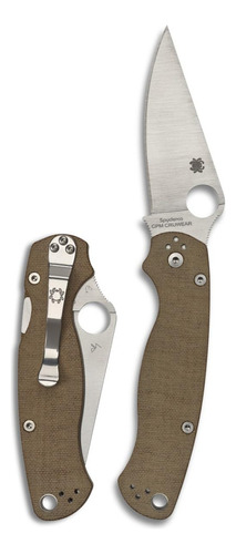 Cuchillo Spyderco Para Military 2 Con Hoja De Acero Cpm Cru-