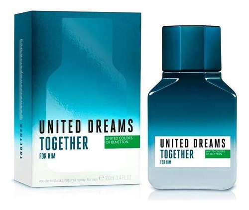 Benetton Dreams Together  100ml Edt Caballero Volumen De La Unidad 100 Ml