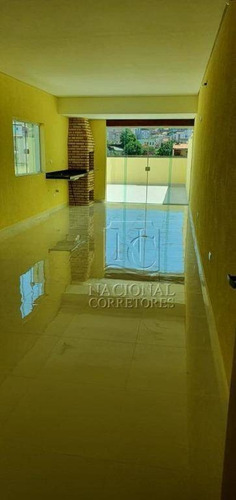 Cobertura Com 3 Dormitórios À Venda, 170 M² Por R$ 570.000,00 - Vila Curuçá - Santo André/sp - Co4538
