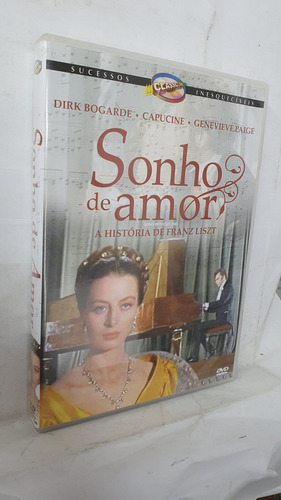 Dvd Sonho De Amor - A História De Franz Liszt