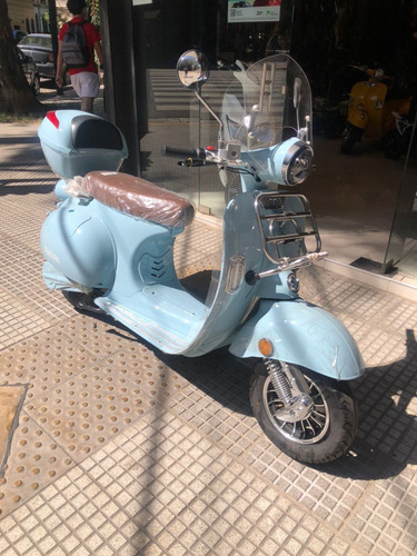 Scooter Vespa Eléctrica Sunra Vintage Litio Motor 3000w