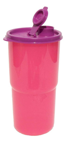 Thirstquake Vaso Grande Viaje Color Rosa Y Morado