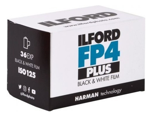 Película Film Ilford Fp4 Plus 125 35mm Blanco Y Negro