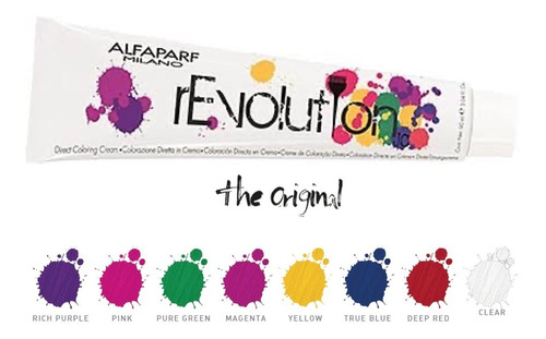 Tinte Revolution Alfa Parf - Color Fantasía