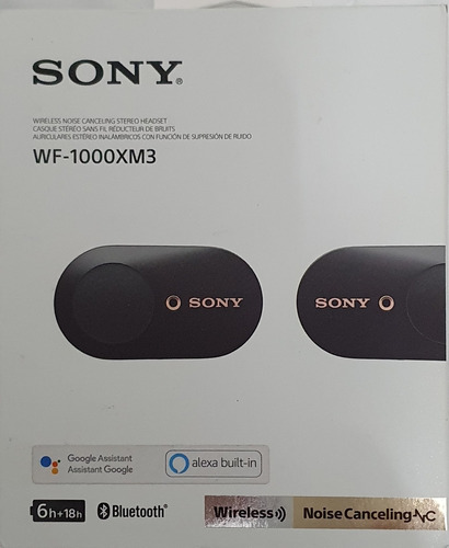 Auriculares Stereo Wf-1000 Xm3 Sony Inalambricos.