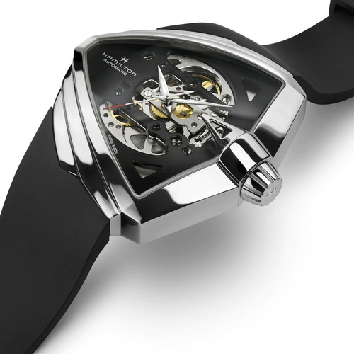 Reloj Hamilton Ventura Xxl Skeleton Auto H24625330 Caballero