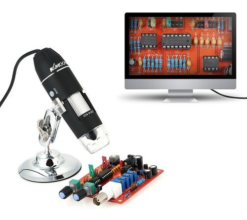 Microscópio Digital Portátil Ampliação Usb Kkmoon 1600x