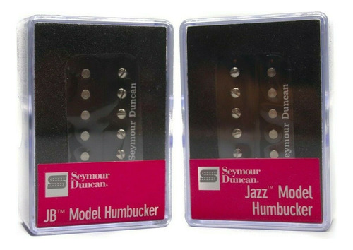 Juego De Pastillas Humbucker Hot Bearing: Jb Sh-4 Y Jazz Sh-