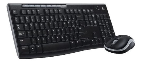 Combo Teclado Y Mouse Logitech Wireless Mk270