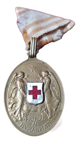 Medalla Imperio Austrohúngaro Cruz Roja Bronce (Usado)