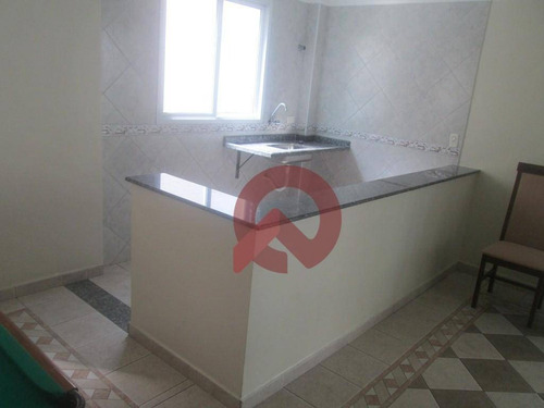 Imagem 14 de 17 de Apartamento Com 1 Dormitório À Venda, 45 M² Por R$ 190.000,00 - Tupi - Praia Grande/sp - Ap0531