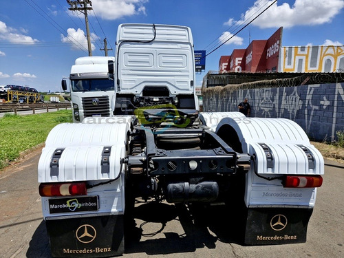 Caminhão Mb 2536 Axor 6x2 Cabine Leito Automático Susp Mola