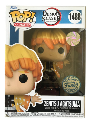 Funko Pop Zenitsu Agatsuma #1488 - Demon Slayer Funko