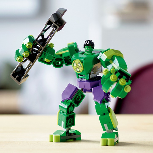 Kit Marvel Super Heroes 76241 Armadura Robô De Hulk Lego Qua