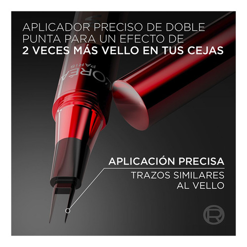 Lapiz De Cejas Efecto 3d Infallible Faux Brow L'oréal Paris Dark Brunette