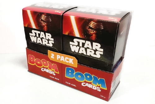 Juego De Mesa Boom Cards Star Wars 2 Pack Magic Makers Sw144