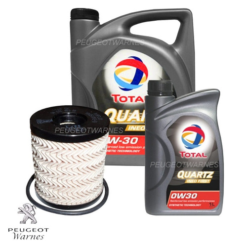 Filtro Aceite + 5 Lts Ineo 0w30 Peugeot Expert Tepee 2.0 Hdi