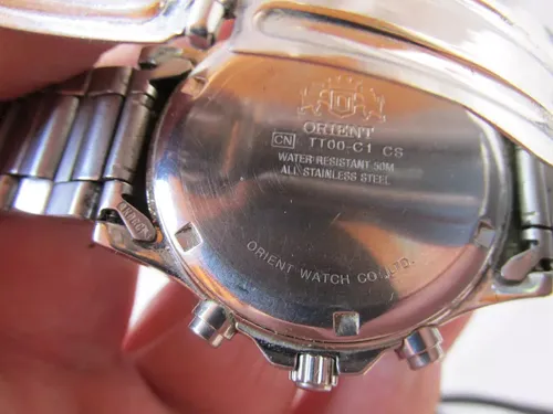 Reloj Pulsera Orient Crono Tt00-c1 Cs, Funciona, Usado (Usado)